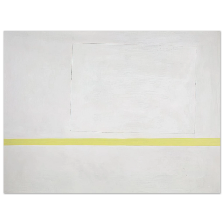 Theodoros Stamos - White Sun-Box - 1966 75x100 cm / 30x40inches Fine Art Poster