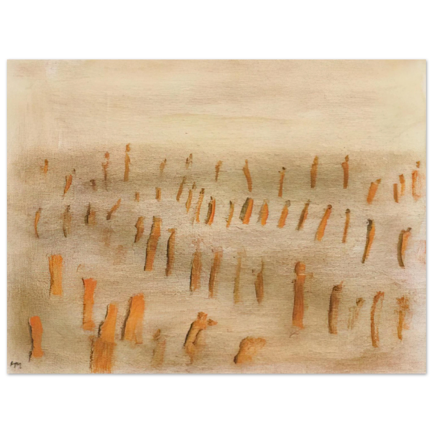 Henri Michaux - UNTITLED 3 75x100 cm / 30x40inches Fine Art Poster