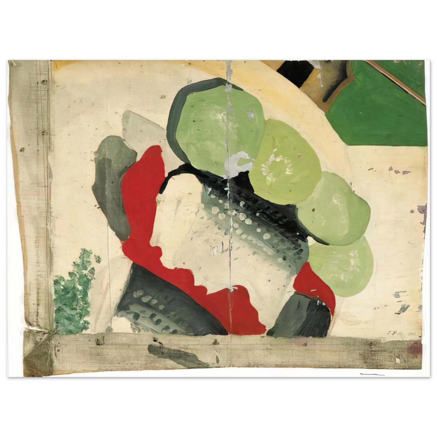 Sigmar Polke - FISCHBR OTCHEN 75x100 cm / 30x40inches Fine Art Poster