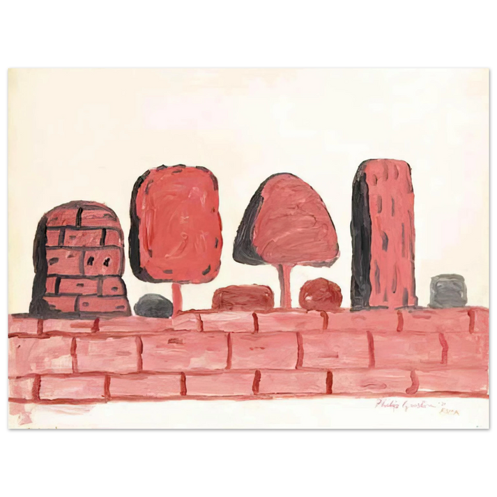 Philip Guston - ROMA 75x100 cm / 30x40inches Fine Art Poster