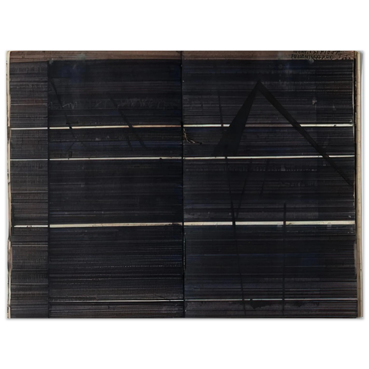 Nasreen Mohamedi - Diary pages - Minimalism 75x100 cm / 30x40inches Fine Art Poster