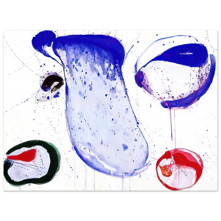 Sam Francis - Blue 47 75x100 cm / 30x40inches Fine Art Poster