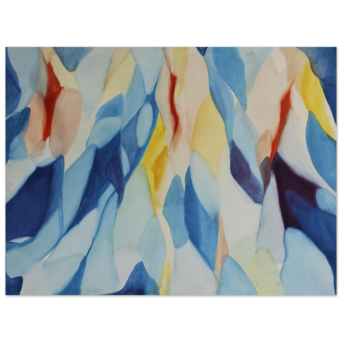 Alice Baber - The Way of the Wind 75x100 cm / 30x40inches Fine Art Poster