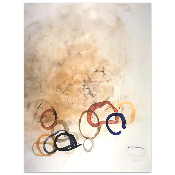 John Cage - 11 Stones - 1989 75x100 cm / 30x40inches Fine Art Poster