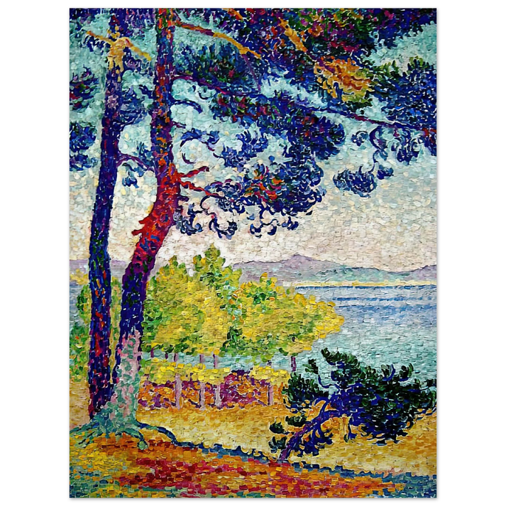 Henri-Edmond Cross - Afternoon at Pardigon, Var 75x100 cm / 30x40inches Fine Art Poster