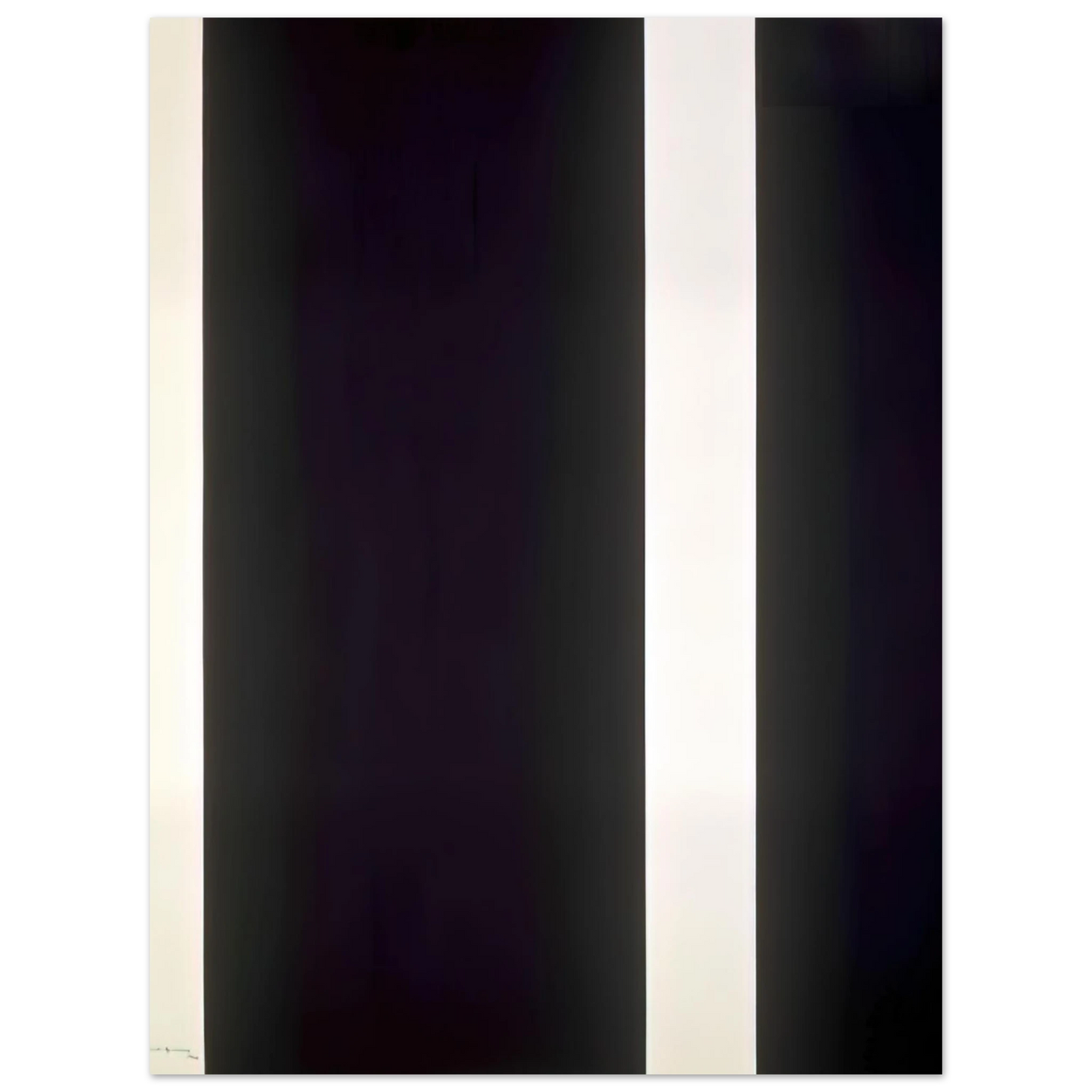 Barnett Newman - The Station of the Cross - Thirteenth station 75x100 cm / 30x40inches Fine Art Poster