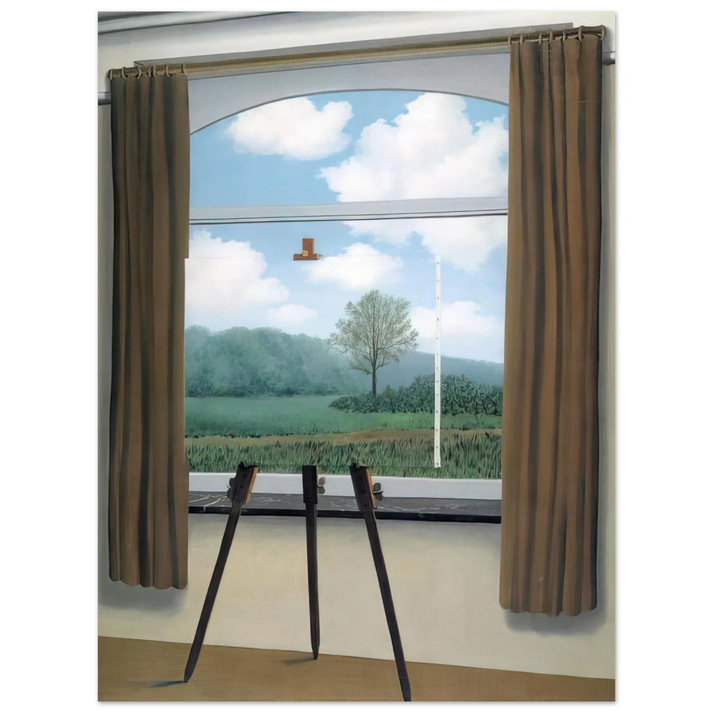 Rene Magritte - THE HUMAN CONDITION 1933 75x100 cm / 30x40inches Fine Art Poster
