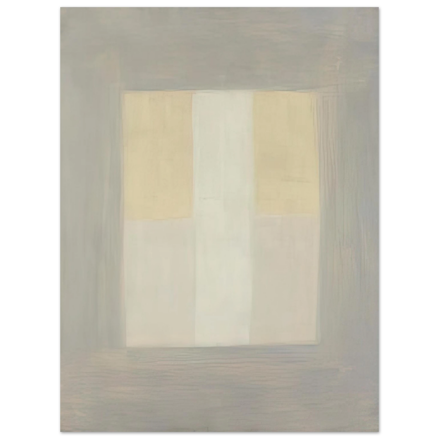 Agnes Martin - Desert Rain 75x100 cm / 30x40inches Fine Art Poster