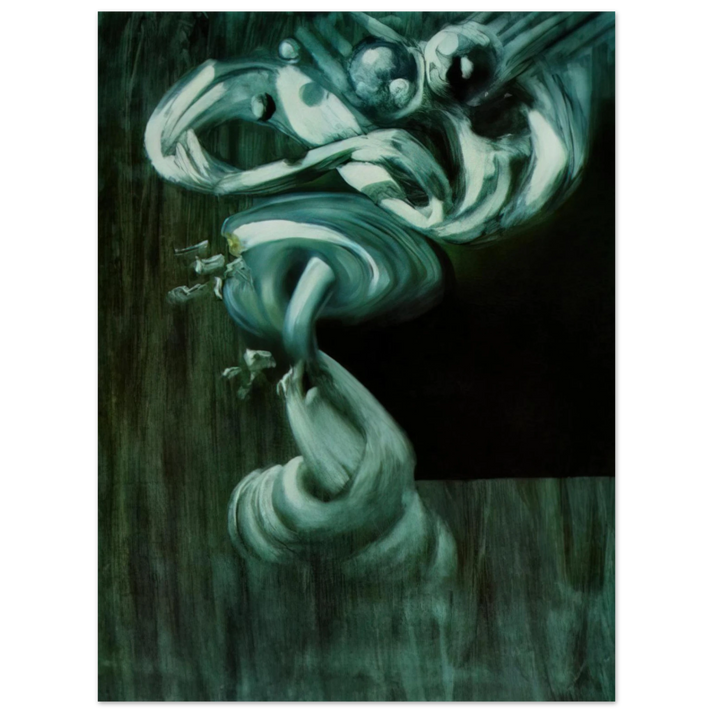 Salvador Dali - STUDY FOR A FRUIT BOWL IN STILL LIFE FAST MOVING 75x100 cm / 30x40inches Fine Art Poster