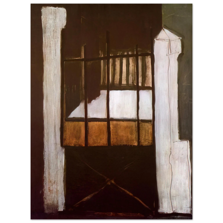 Maria Helena Vieira da Silva - Villa des Camélias - 1932 75x100 cm / 30x40inches Fine Art Poster