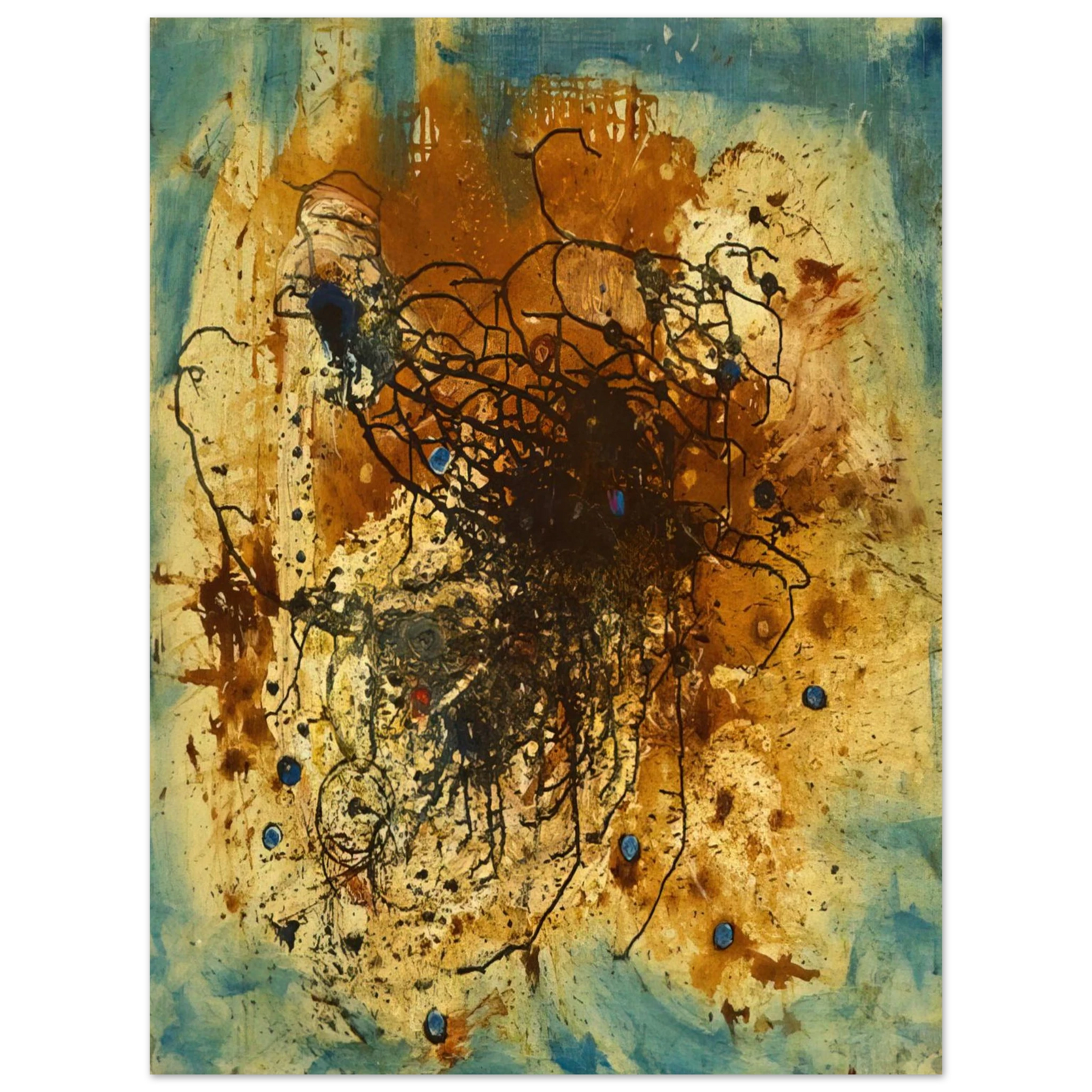 Wols - It's All Over - The City - 1947 75x100 cm / 30x40inches Fine Art Poster