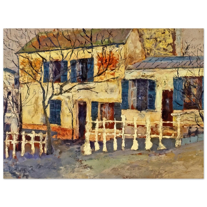 Maurice Utrillo - LAPIN AGILE 1 75x100 cm / 30x40inches Fine Art Poster