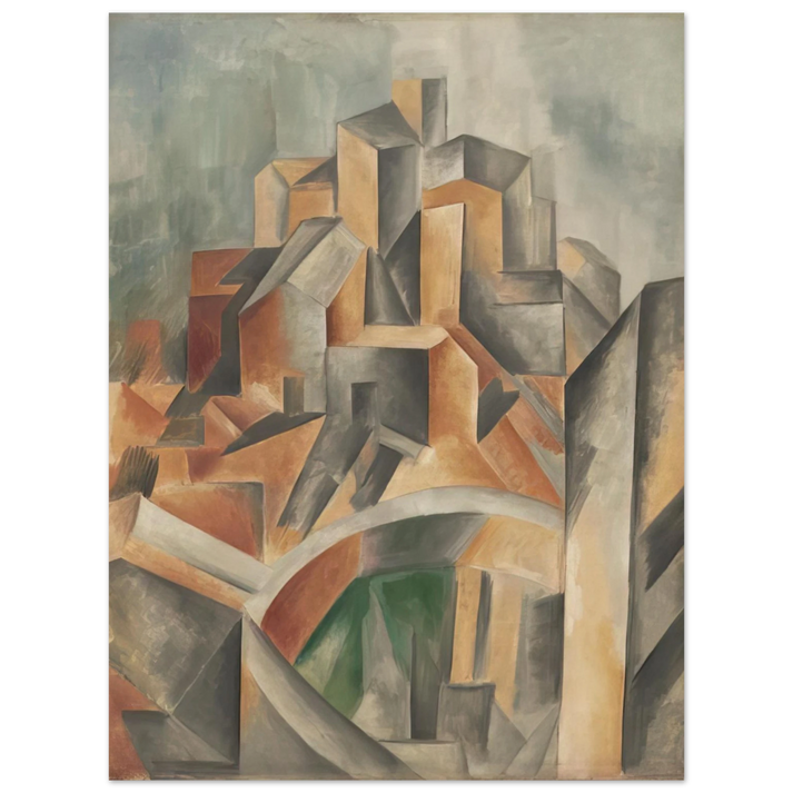 Pablo Picasso - The Reservoir, Horta de Ebro 75x100 cm / 30x40inches Fine Art Poster