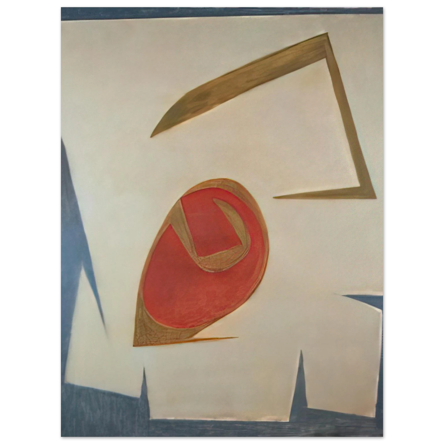 Will Barnet - Enclosed II - 2010 United States 75x100 cm / 30x40inches Fine Art Poster