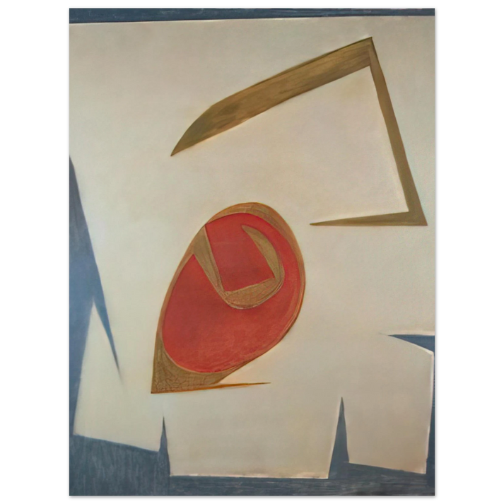 Will Barnet - Enclosed II - 2010 United States 75x100 cm / 30x40inches Fine Art Poster