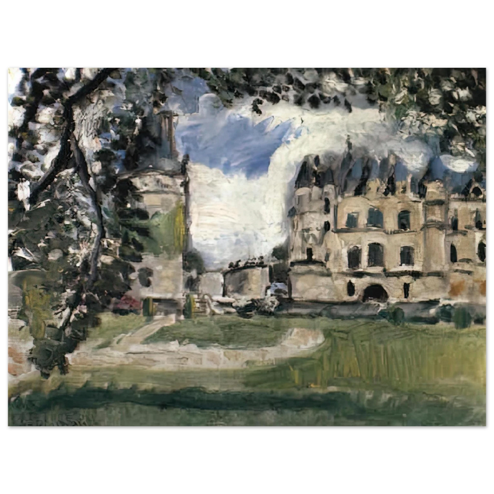 Henri Matisse - CHATEAU DE CHENONCEAUX 1917 75x100 cm / 30x40inches Fine Art Poster