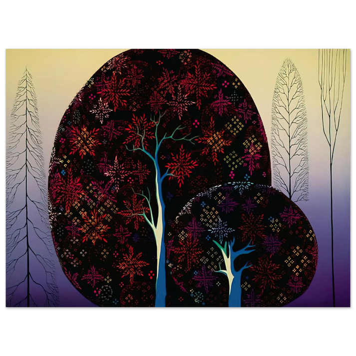 Eyvind Earle - A Tree Poem 75x100 cm / 30x40inches Fine Art Poster