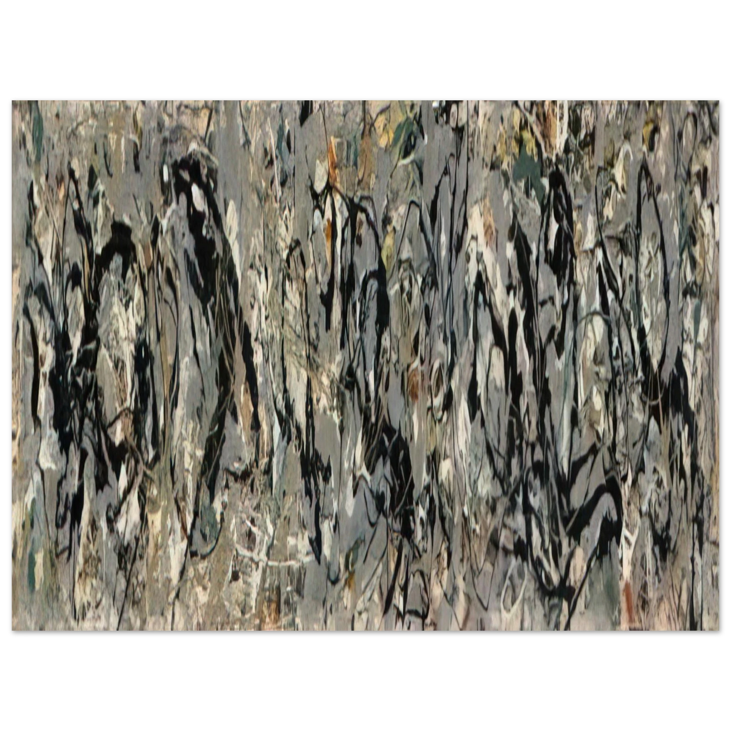 Jackson Pollock - NUMBER 10 1949 75x100 cm / 30x40inches Fine Art Poster