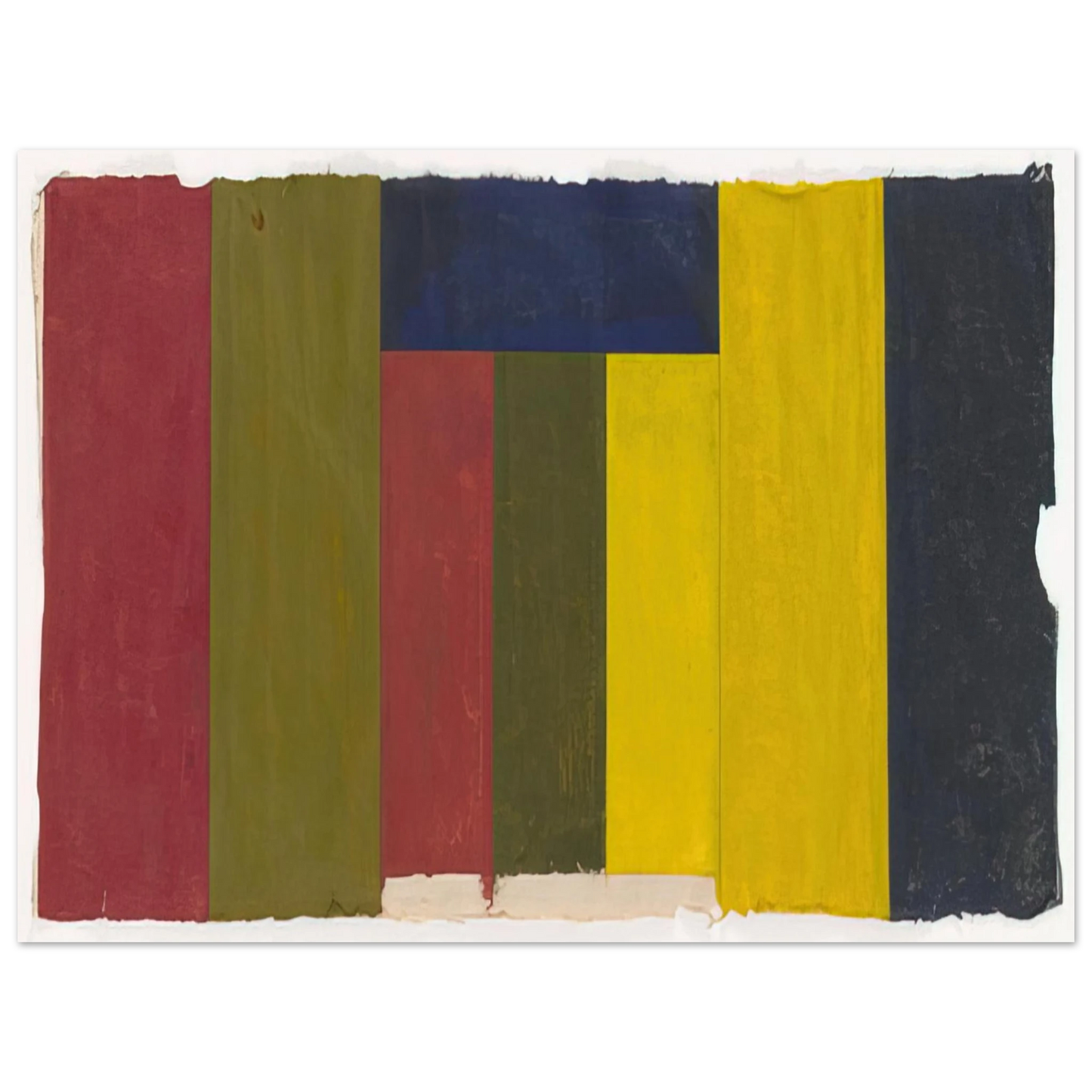 Brice Marden - Study II - 1981 75x100 cm / 30x40inches Fine Art Poster