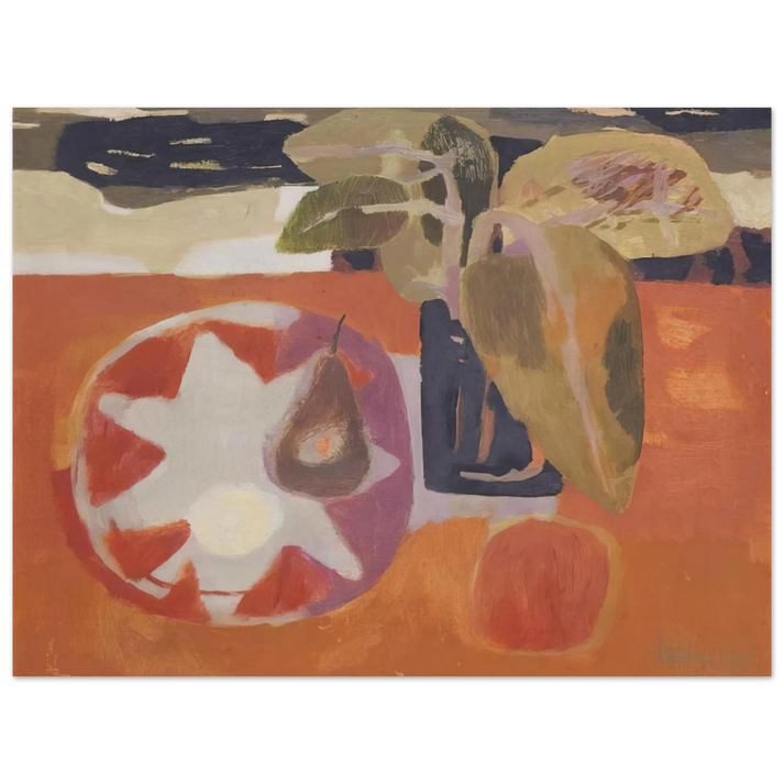 Mary Fedden - Leaves - 1963 75x100 cm / 30x40inches Fine Art Poster