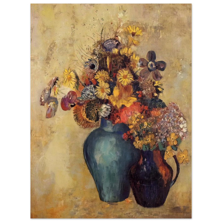 Odilon Redon - FLOWERS 1 75x100 cm / 30x40inches Fine Art Poster