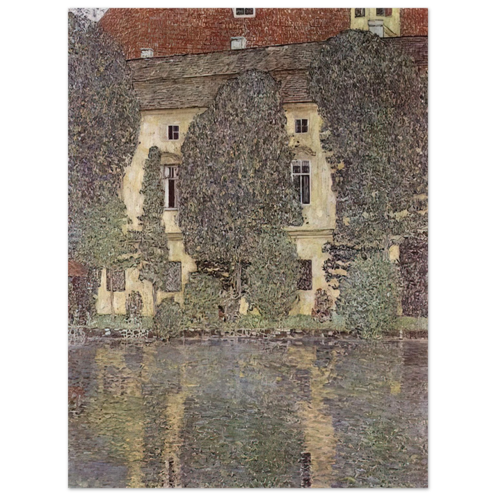 Gustav Klimt - THE SCHLOSS KAMMER ON THE ATTERSEE III 1910 75x100 cm / 30x40inches Fine Art Poster