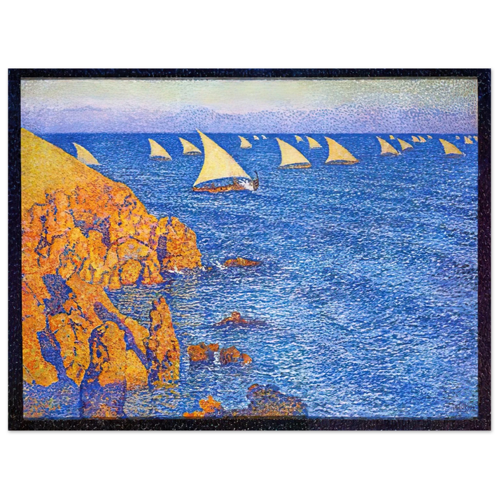 Theo van Rysselberghe - THE REGATA 1892 75x100 cm / 30x40inches Fine Art Poster