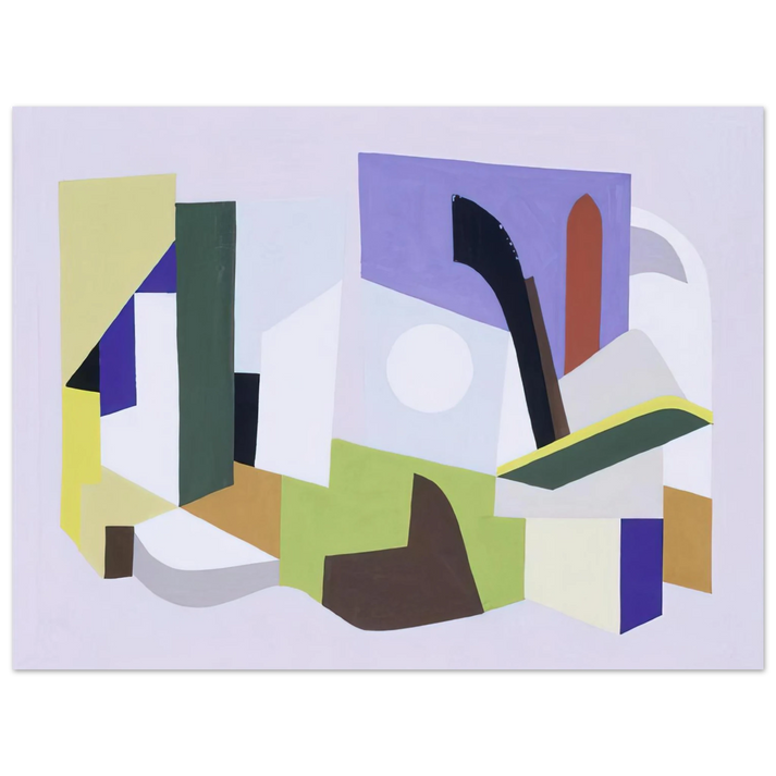 Ad Reinhardt - Untitled N.Y. World's Fair - 1939 75x100 cm / 30x40inches Fine Art Poster