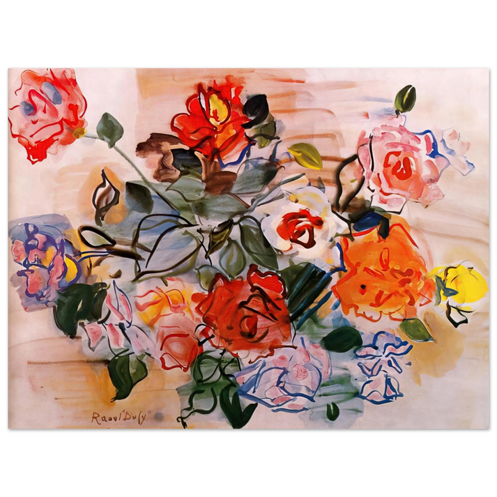 Raoul Dufy - PINK BUNCH 1940 75x100 cm / 30x40inches Fine Art Poster