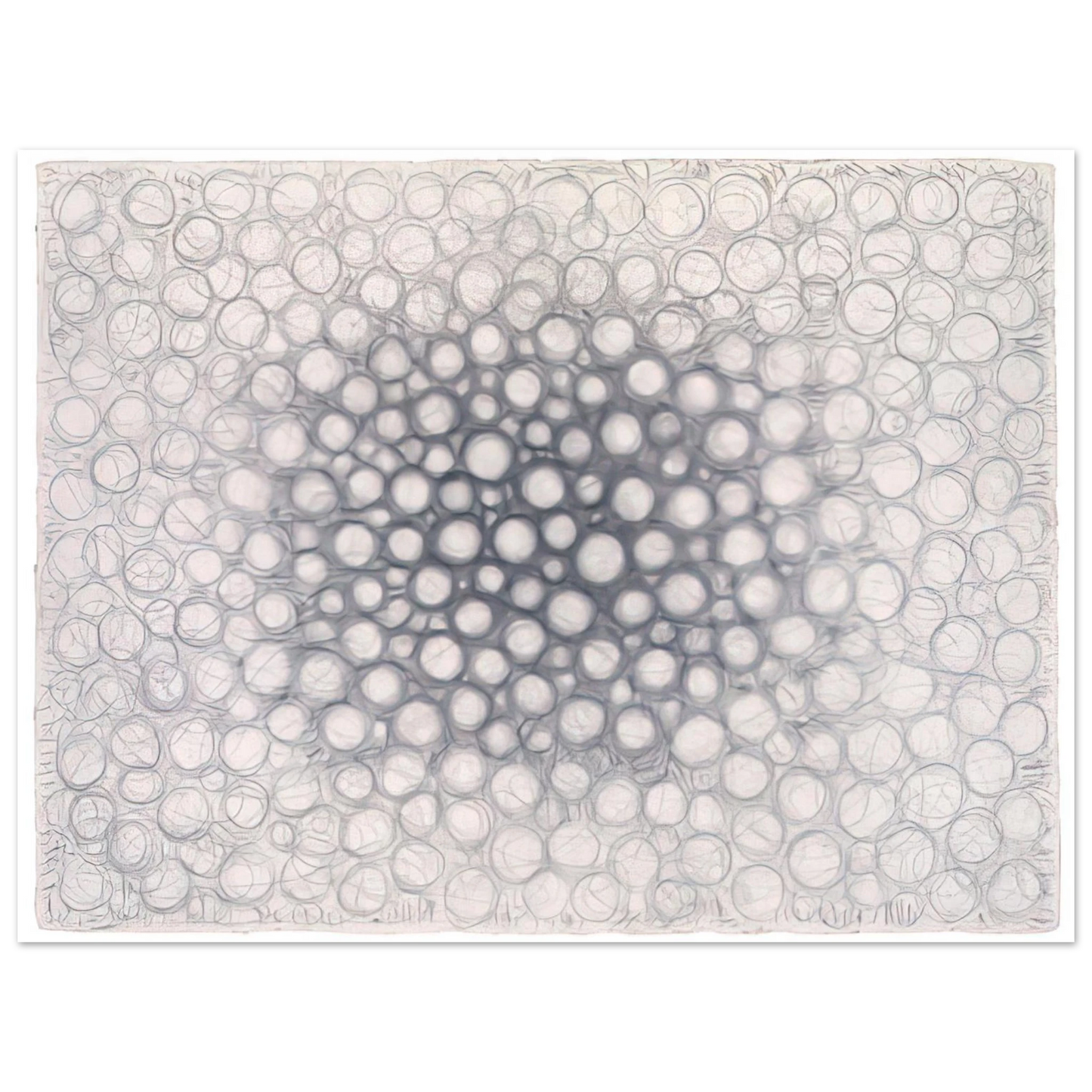 Richard Pousette-Dart - Light Gathers to the Question of No 75x100 cm / 30x40inches Fine Art Poster