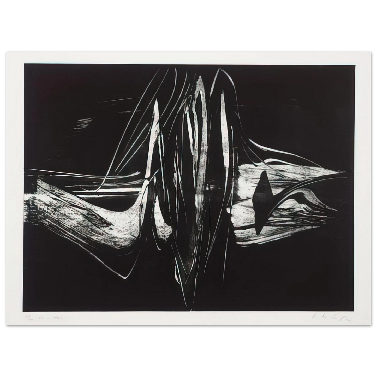 Karl Otto Gotz - Untitled 75x100 cm / 30x40inches Fine Art Poster