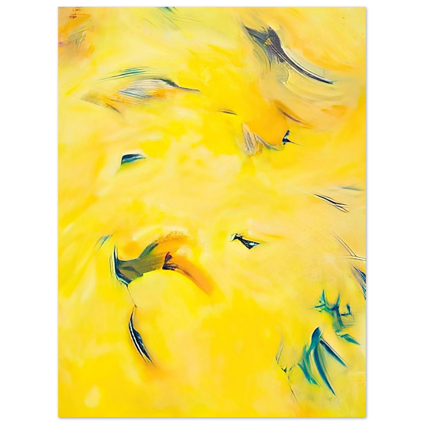 Hassel Smith - Untitled - 1992 75x100 cm / 30x40inches Fine Art Poster