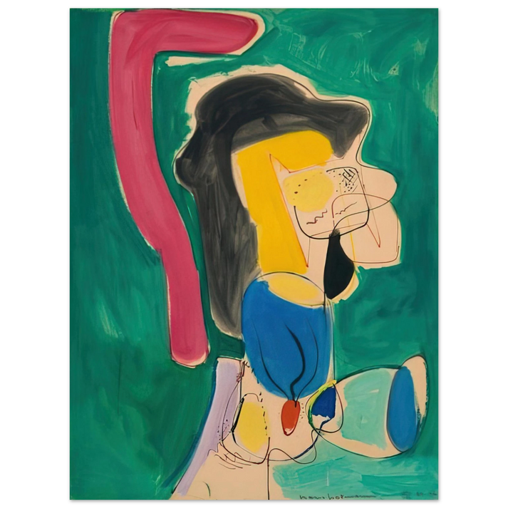 Hans Hofmann - The Mannequin 75x100 cm / 30x40inches Fine Art Poster