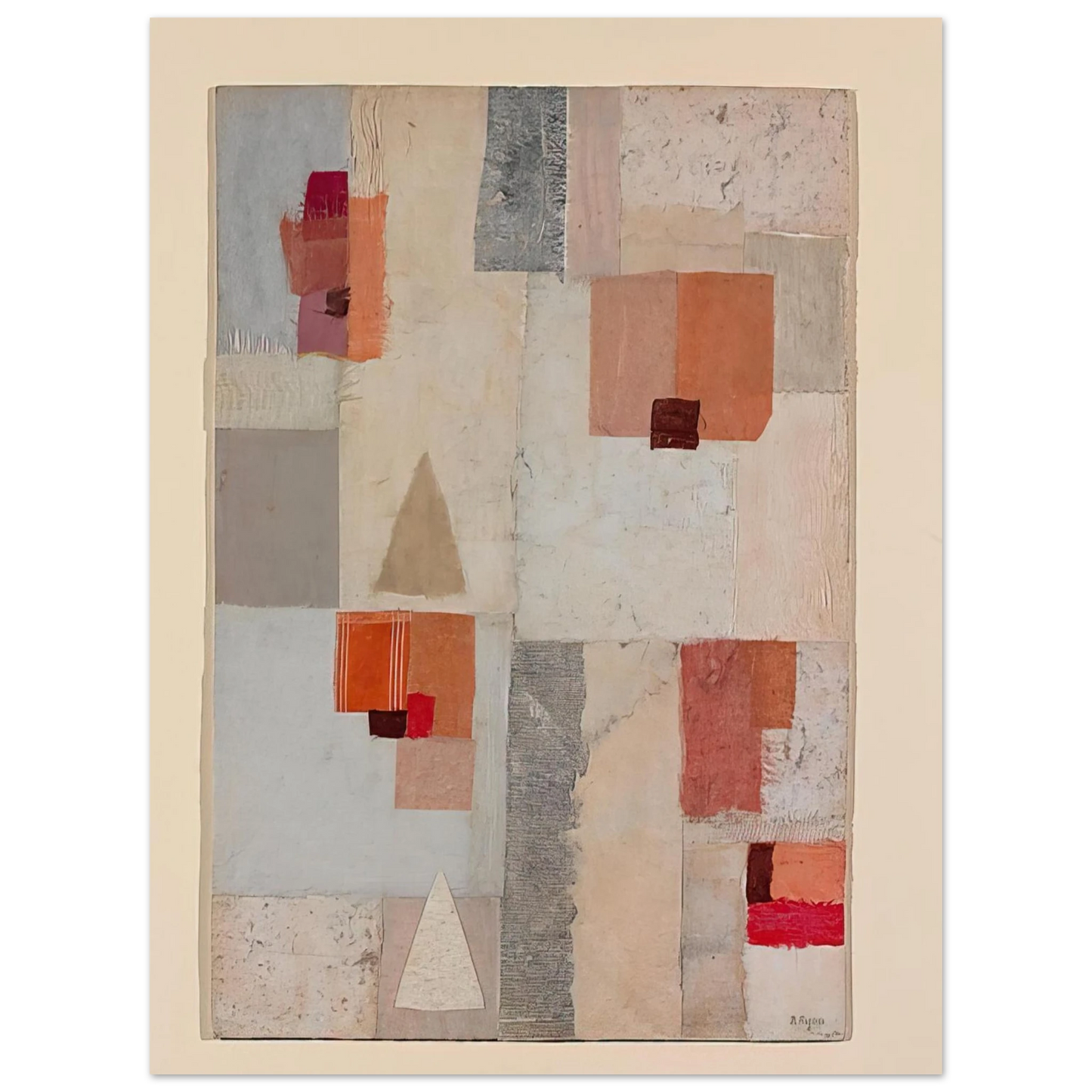 Anne Ryan - Untitled - 1954 75x100 cm / 30x40inches Fine Art Poster