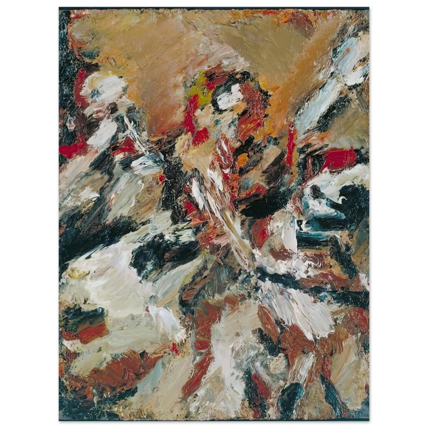Frank Auerbach - STUDY AFTER TITIAN I 75x100 cm / 30x40inches Fine Art Poster