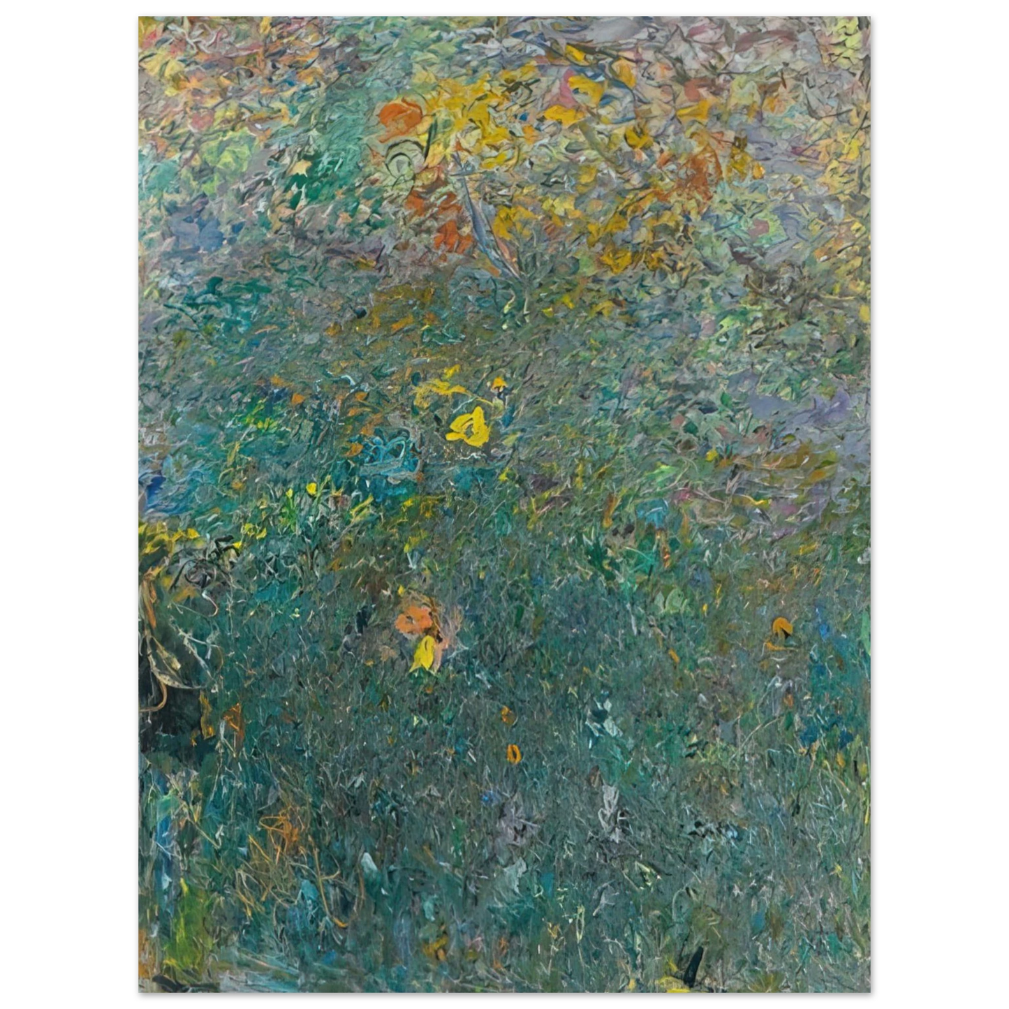 Milton Resnick - HYDROGEN 1961 75x100 cm / 30x40inches Fine Art Poster