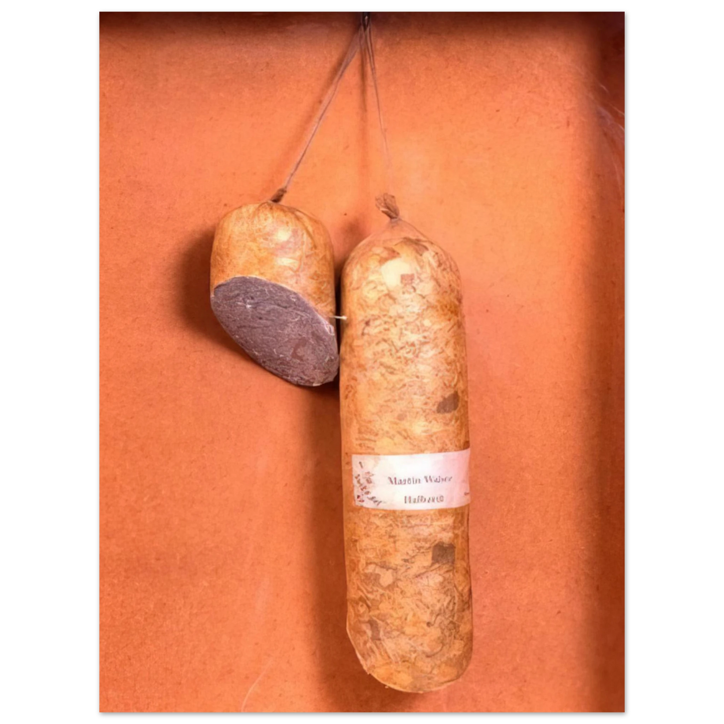 Dieter Roth - Literature Sausage - 1974 75x100 cm / 30x40inches Fine Art Poster