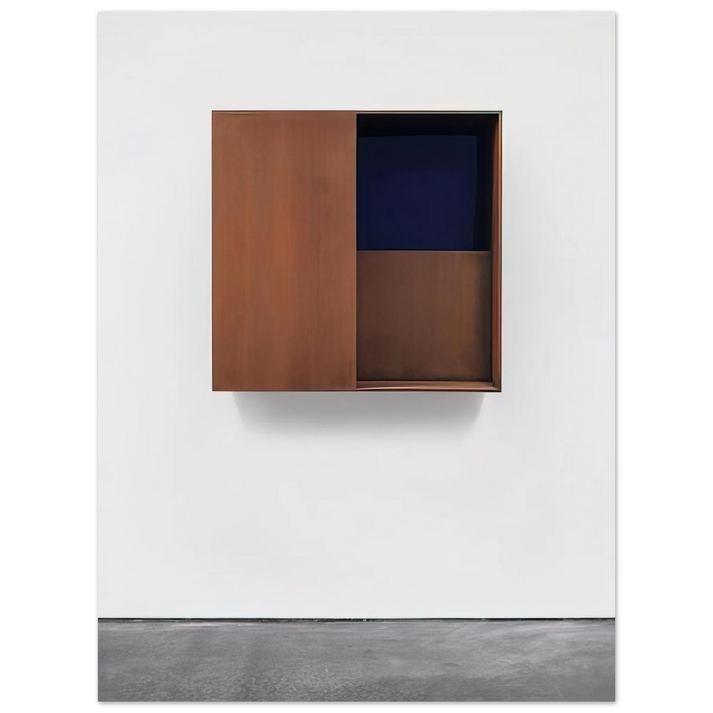 Donald Judd - Untitled JUDDO0516 - 1987 75x100 cm / 30x40inches Fine Art Poster