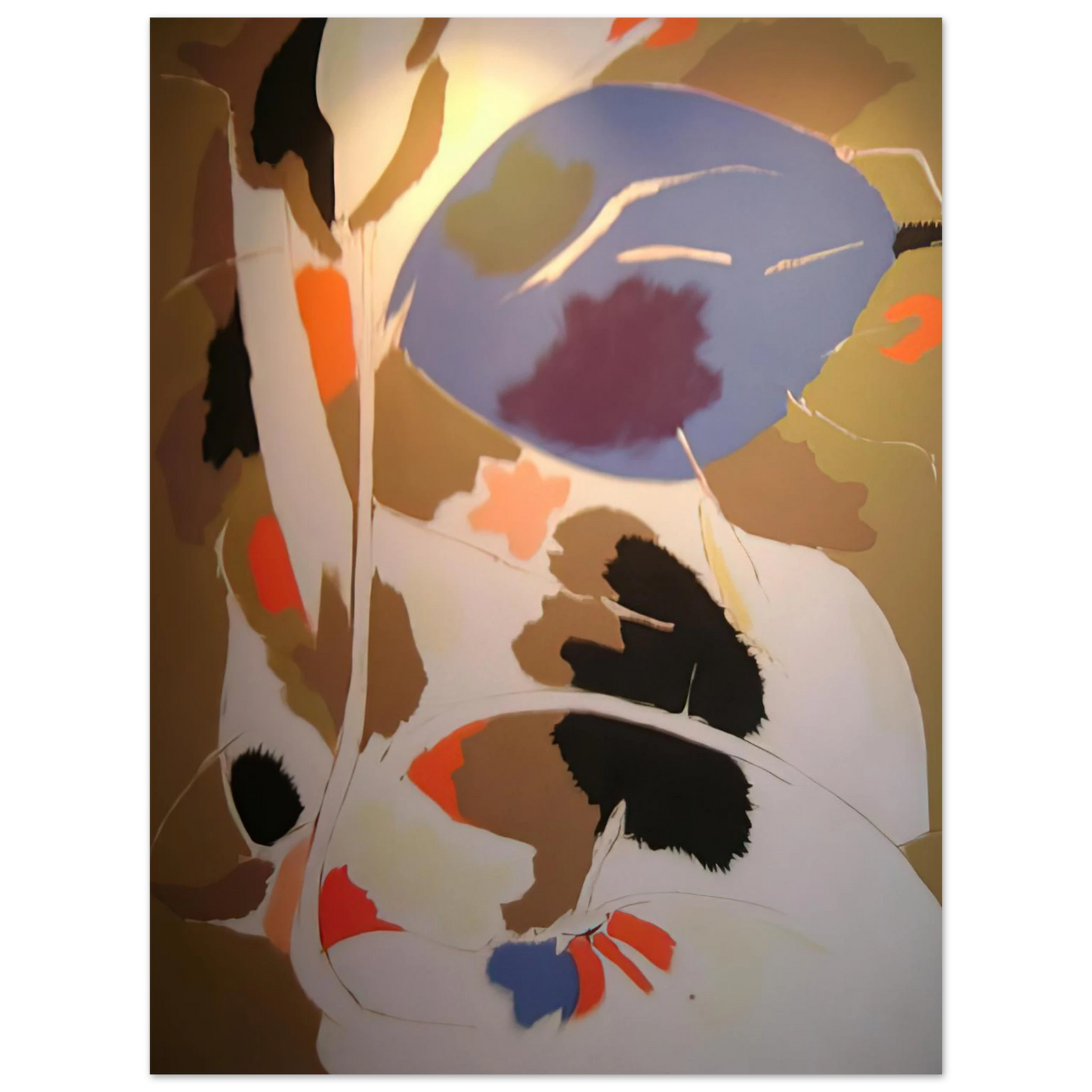 John Ferren - Branches - 1955 75x100 cm / 30x40inches Fine Art Poster