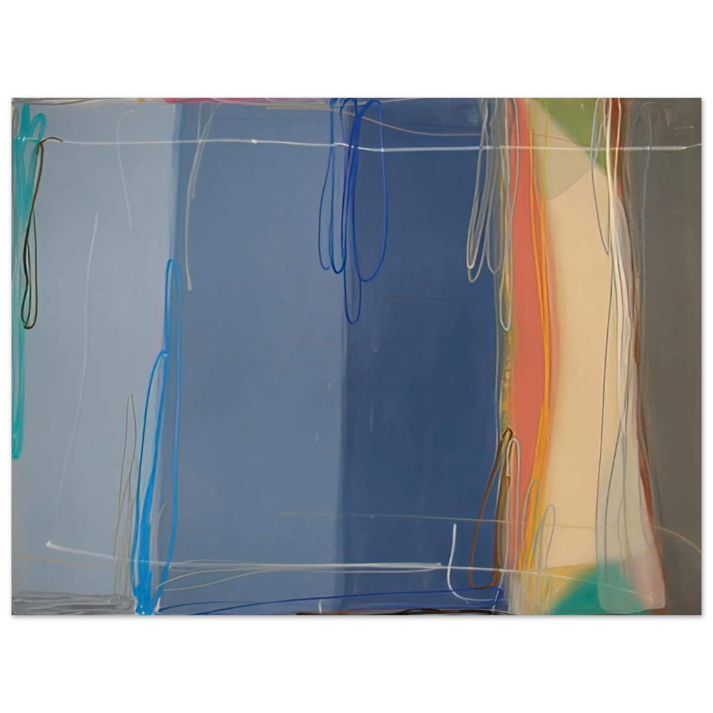 Larry Zox - Yours and Mine - 1993 75x100 cm / 30x40inches Fine Art Poster