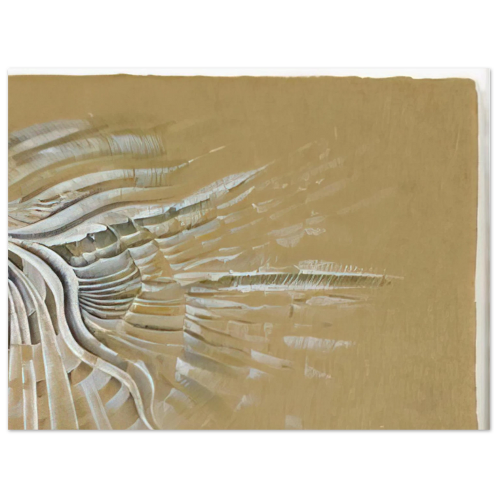 Lee Bontecou - UNTITLED 1982 75x100 cm / 30x40inches Fine Art Poster