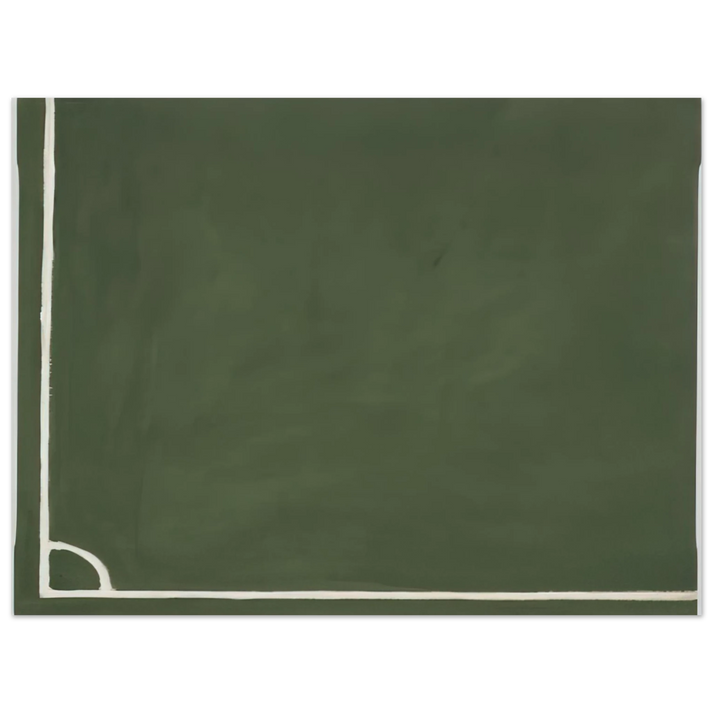 Raoul De Keyser - 3 Hoeken III - 1971 75x100 cm / 30x40inches Fine Art Poster