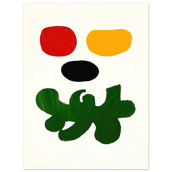Adolph Gottlieb - Levitation - 1969 75x100 cm / 30x40inches Fine Art Poster