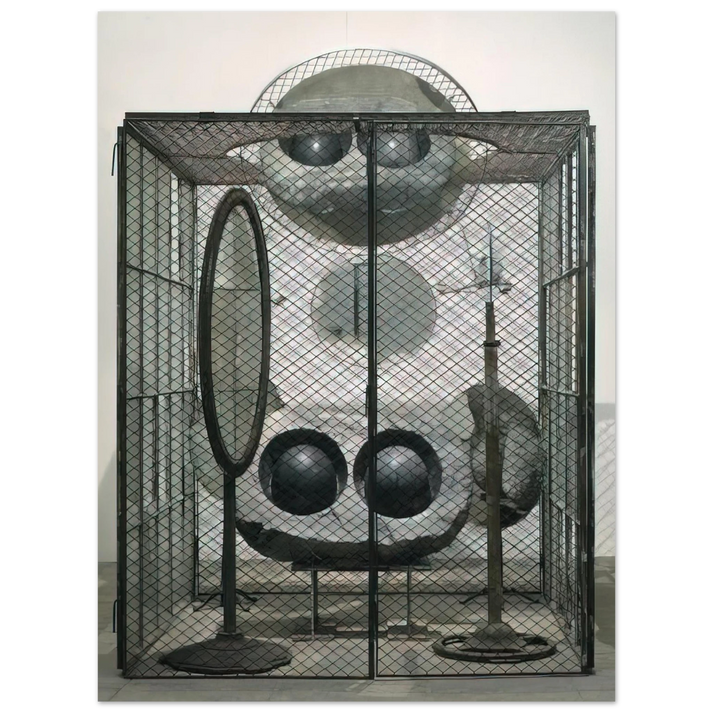 Louise Bourgeois - CELL EYES AND MIRRORS 1993 75x100 cm / 30x40inches Fine Art Poster