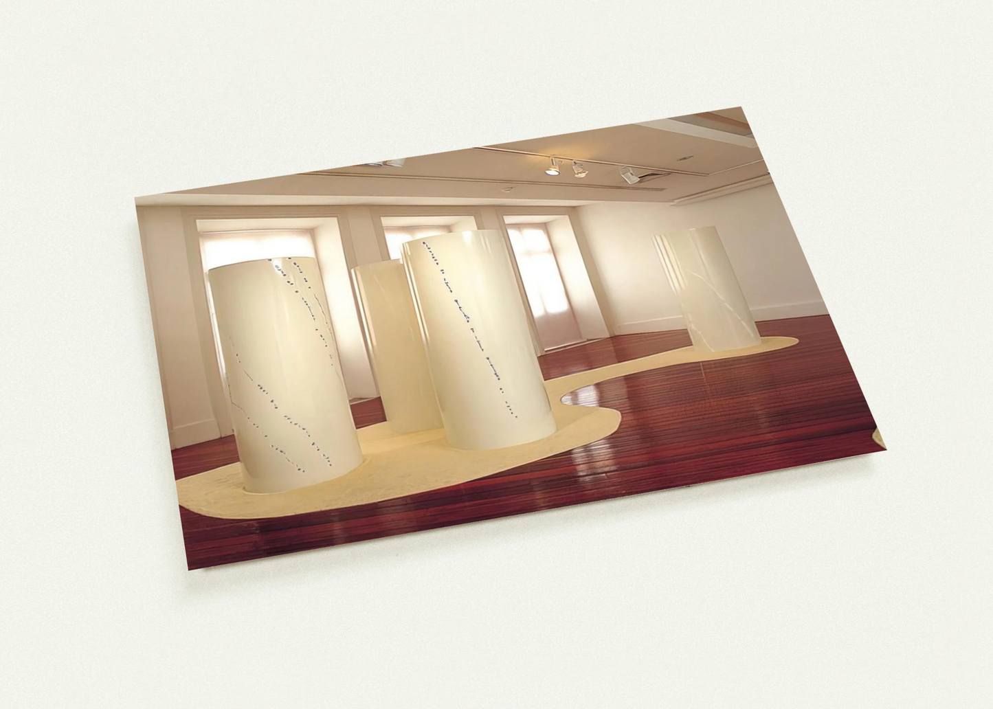 Cylinders - 2001 By Lygia Pape Pack of 10 Post Cards | Lygia Pape Post Cards | A6 (10.5 x 14.8 cm) - 4.1 x 5.8 inches