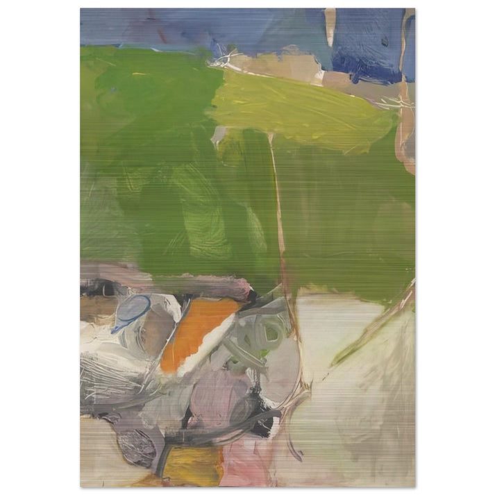 Berkeley #33 - Richard Diebenkorn Brushed Aluminum Print - 70x100 cm / 28x40 inches | Richard Diebenkorn Aluminum Print | Richard Diebenkorn Prints