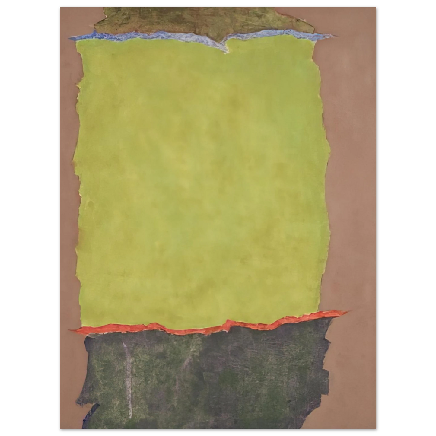 Theodoros Stamos - Infinity Field #2 Lefkada Series - 1978 75x100 cm / 30x40inches Fine Art Poster