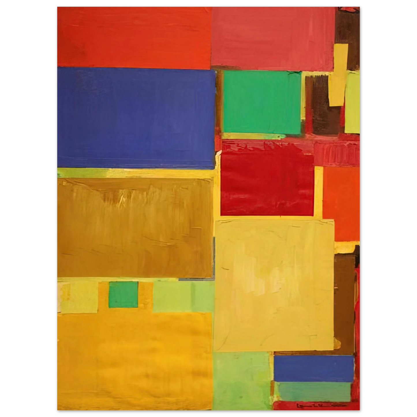 Hans Hofmann - Cathedral 75x100 cm / 30x40inches Fine Art Poster