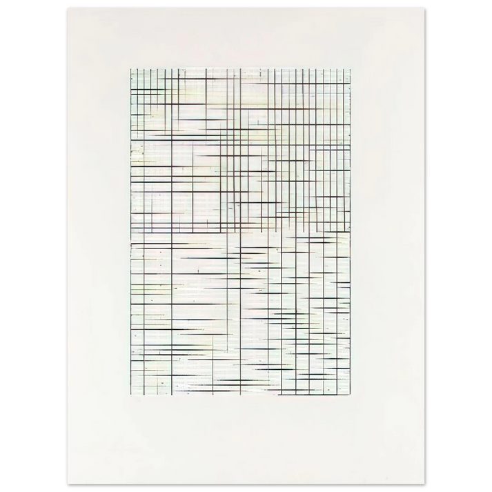 Brice Marden - Untitled from Adriatics - Minimalism 75x100 cm / 30x40inches Fine Art Poster
