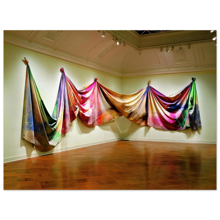 Sam Gilliam - Light Depth 75x100 cm / 30x40inches Fine Art Poster